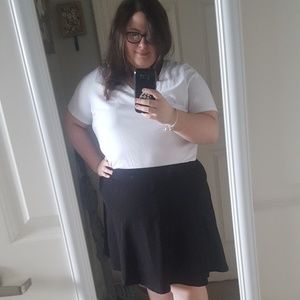 Torrid black skater skirt